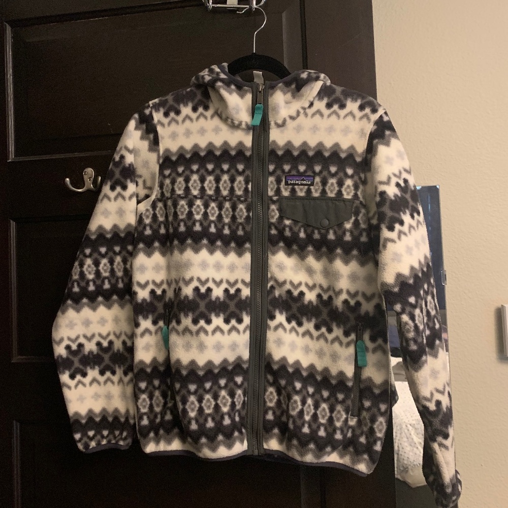 Patagonia Synchilla Hooded Zip Up Fleece
